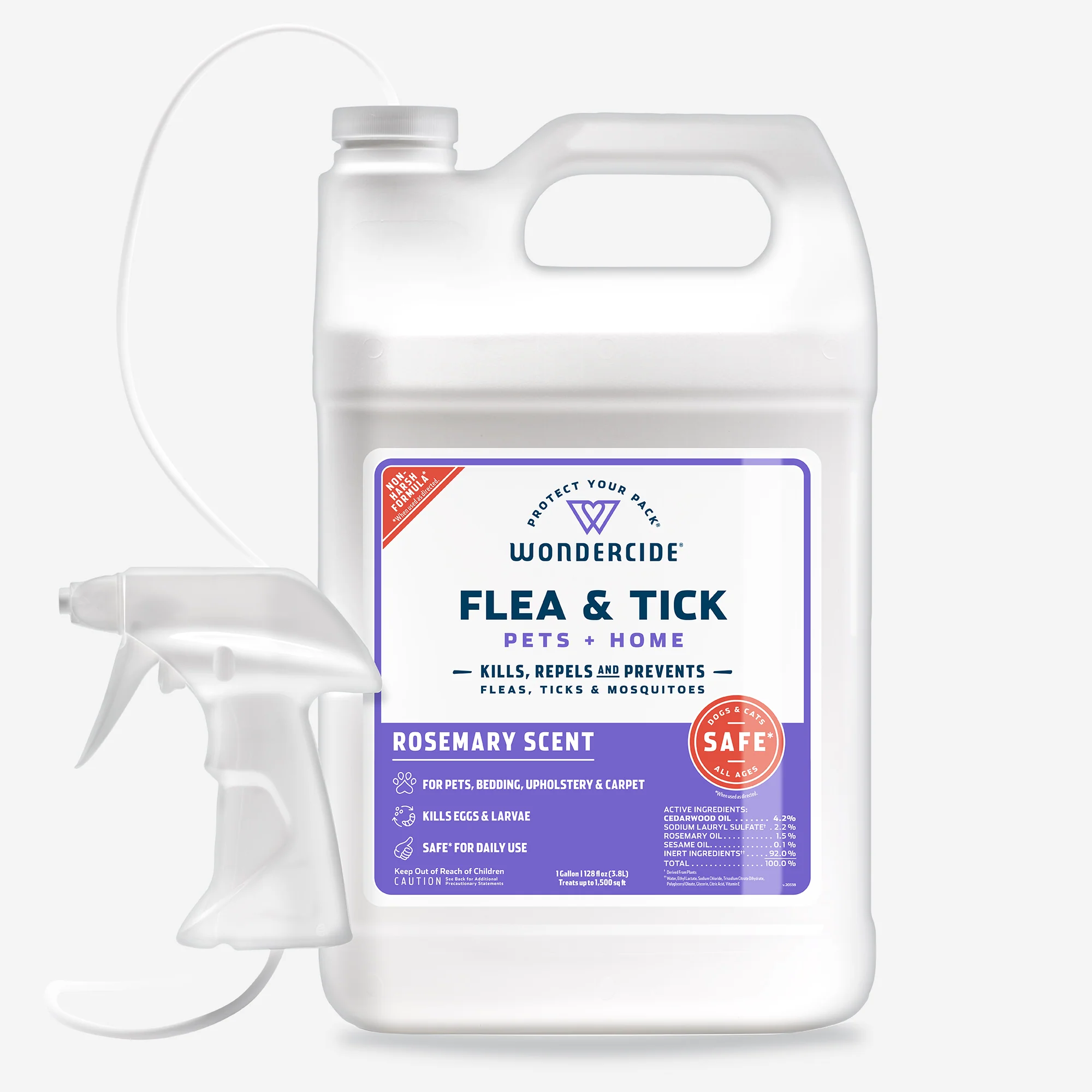 128 oz. Rosemary Flea & Tick Spray - Image 5