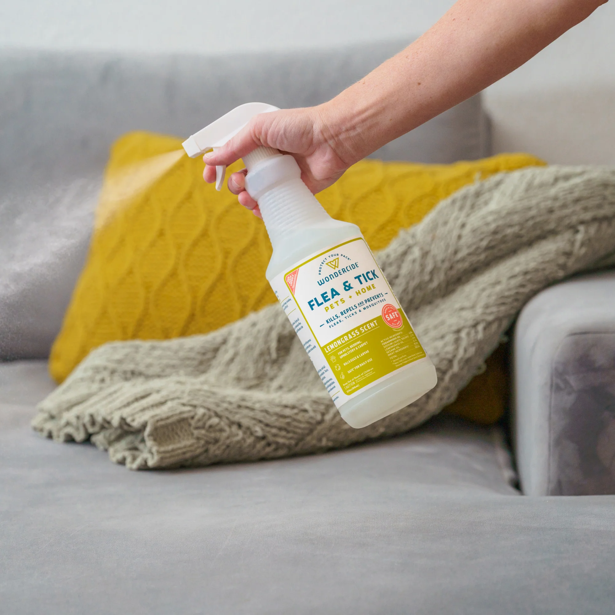 Lemongrass Flea & Tick Spray for Pets + Home - Image 4